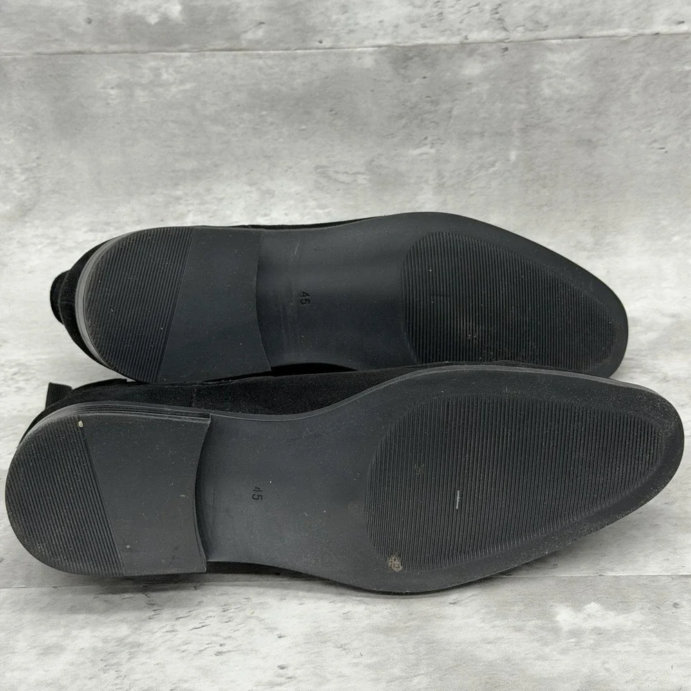 H & M Men's Chelsea Boots Size 11.5 Black Excellent Condition